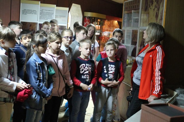 Ученики школы №5 побывали на экскурсии в музее пожарного дела